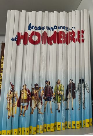 Colección Érase una vez el Hombre Libros + DVD