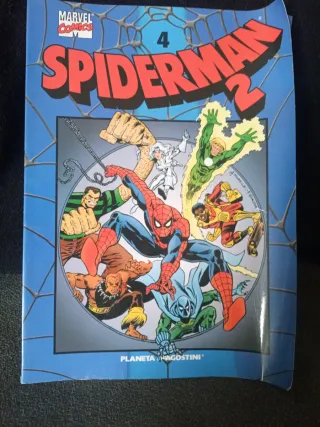 Spiderman 4 coleccionable azul