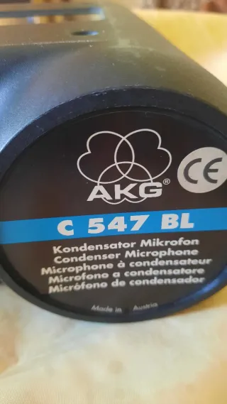 Micrófono AKG C 547 BL