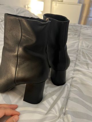 Botines Mango Negros