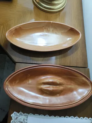 Contenitore Terracotta Pesce e Spaghetti