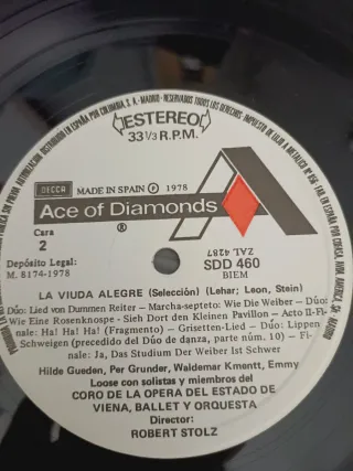 Lehár/ La Viuda Alegre - Selección