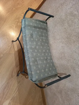 Conjunto recibidor cristal y metal