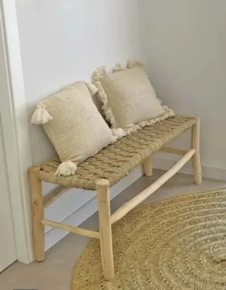 Banco Madera Artesanal