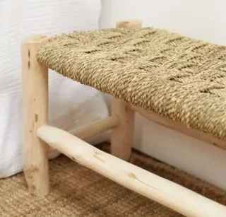 Banco Madera Artesanal