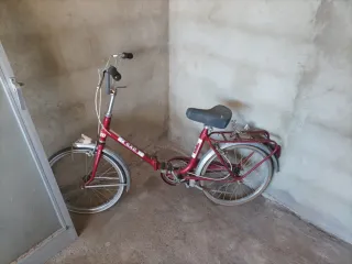 Bicicleta GAC Roja Plegable