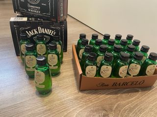 Botellines Ron Barceló Añejo para eventos