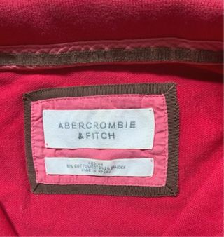 Polo Abercrombie & Fitch Rojo Talla XS mujer