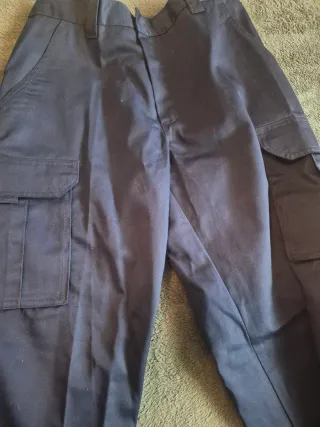 Pantalones de trabajo azul