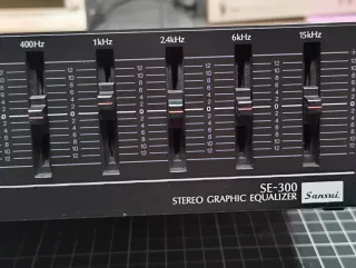 Sansui SE-300 Equalizzatore Grafico Stereo a 7 Canali