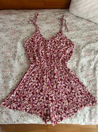 Mono corto estampado floral