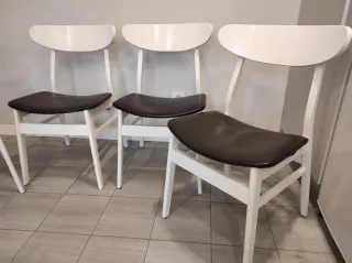 Mesa redonda extensible + 4 sillas