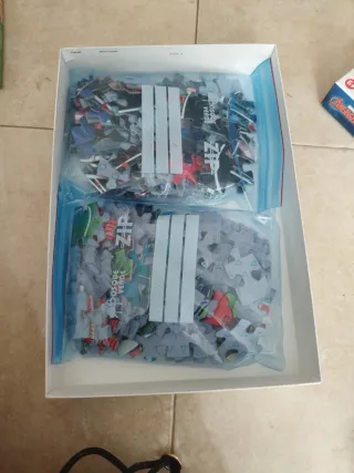 Lote 4 Puzzles Superhéroes 100-104 Piezas