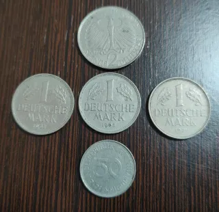 Lote 14 monedas antiguas Alemania (Deutsche Mark)