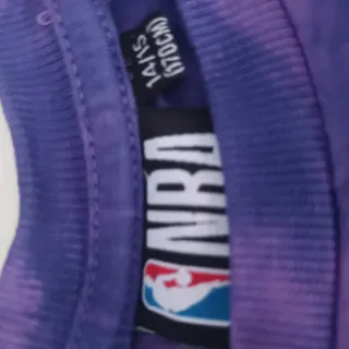 Camiseta Lakers Morada y Dorada Talla Adolescente