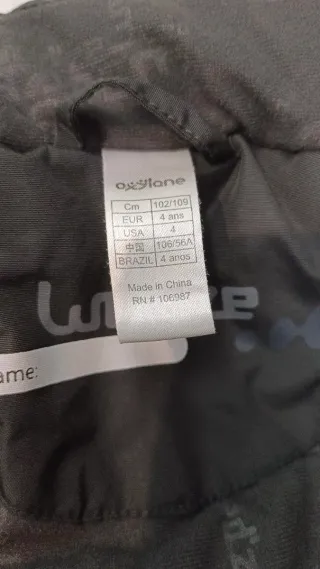 Traje de esquí infantil Wedze