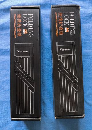 Candado plegable WEST BIKING alta seguridad Bici