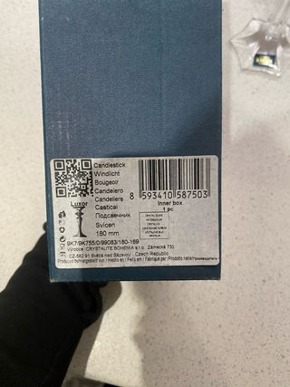 Candelabro Cristallo Bohemia