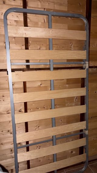 Somier 90cm con patas