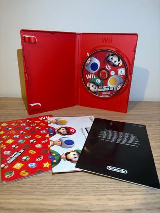 New Super Mario Bros. Wii Rara Custodia Rossa