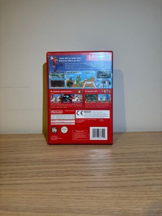 New Super Mario Bros. Wii Rara Custodia Rossa