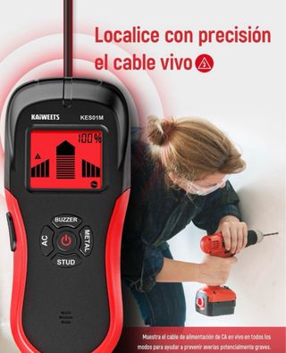 Detector de cables y tuberías