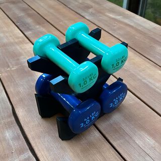 Soporte para mancuernas