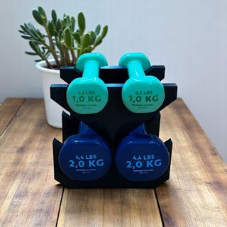 Soporte para mancuernas