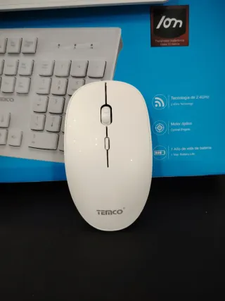 Teclado y Ratón Inalámbrico TEMCO KW02