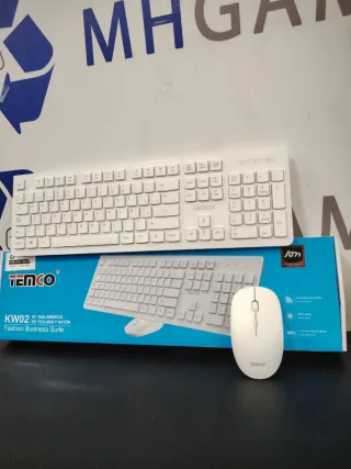 Teclado y Ratón Inalámbrico TEMCO KW02
