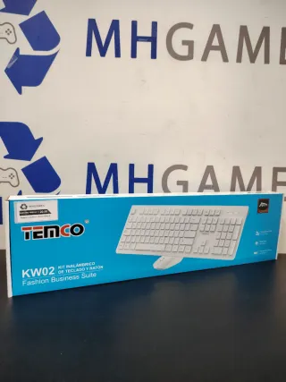 Teclado y Ratón Inalámbrico TEMCO KW02