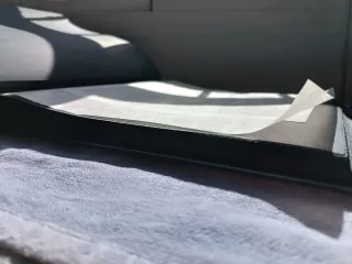 Álbum polipiel azul con 40 separadores