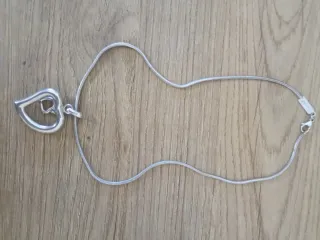 Collar Corazón Plata Vintage 925