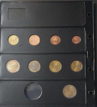 2009 € ESPAÑA serie SC 8 mon + HOJA