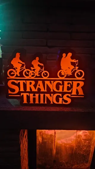 Lampada LED Stranger Things