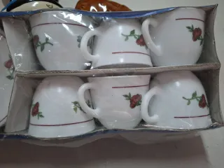 Juego de café Harmonia 6 tazas y platos