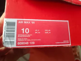 Nike Air Max 95 Blancas