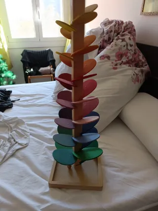 Juguete musical de madera