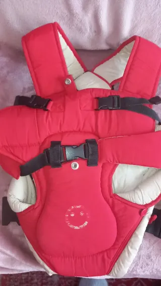 Mochila Portabebés Jané Roja