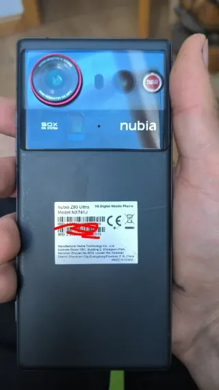 Nubia Z80 Ultra 512GB azul 16ram