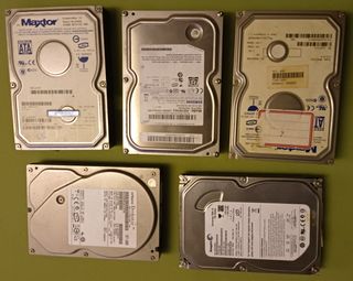 5 Discos Duros SATA 160GB