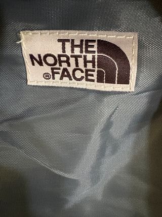 Mochila The North Face Naranja y Negra