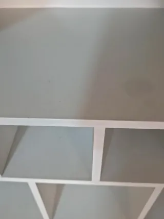 Estantería infantil casa blanca