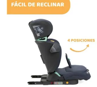 Chicco Fold&Go I-Size Silla de Coche, 15-36 kg, Co