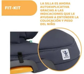 Chicco Fold&Go I-Size Silla de Coche, 15-36 kg, Co