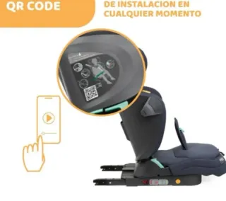 Chicco Fold&Go I-Size Silla de Coche, 15-36 kg, Co