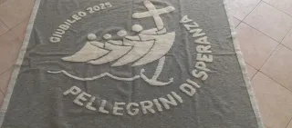 Plaid artigianale Giubileo 2025