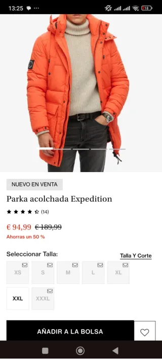 Superdry Everest Parka Acolchada Expedition Padde