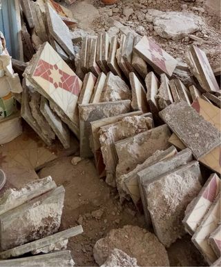 Baldosas Hidráulicas Antiguas 5/6 m2