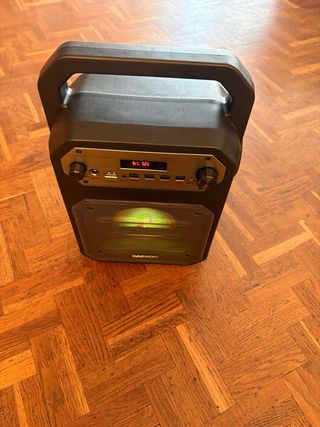 Altavoz Portátil Daewoo Negro